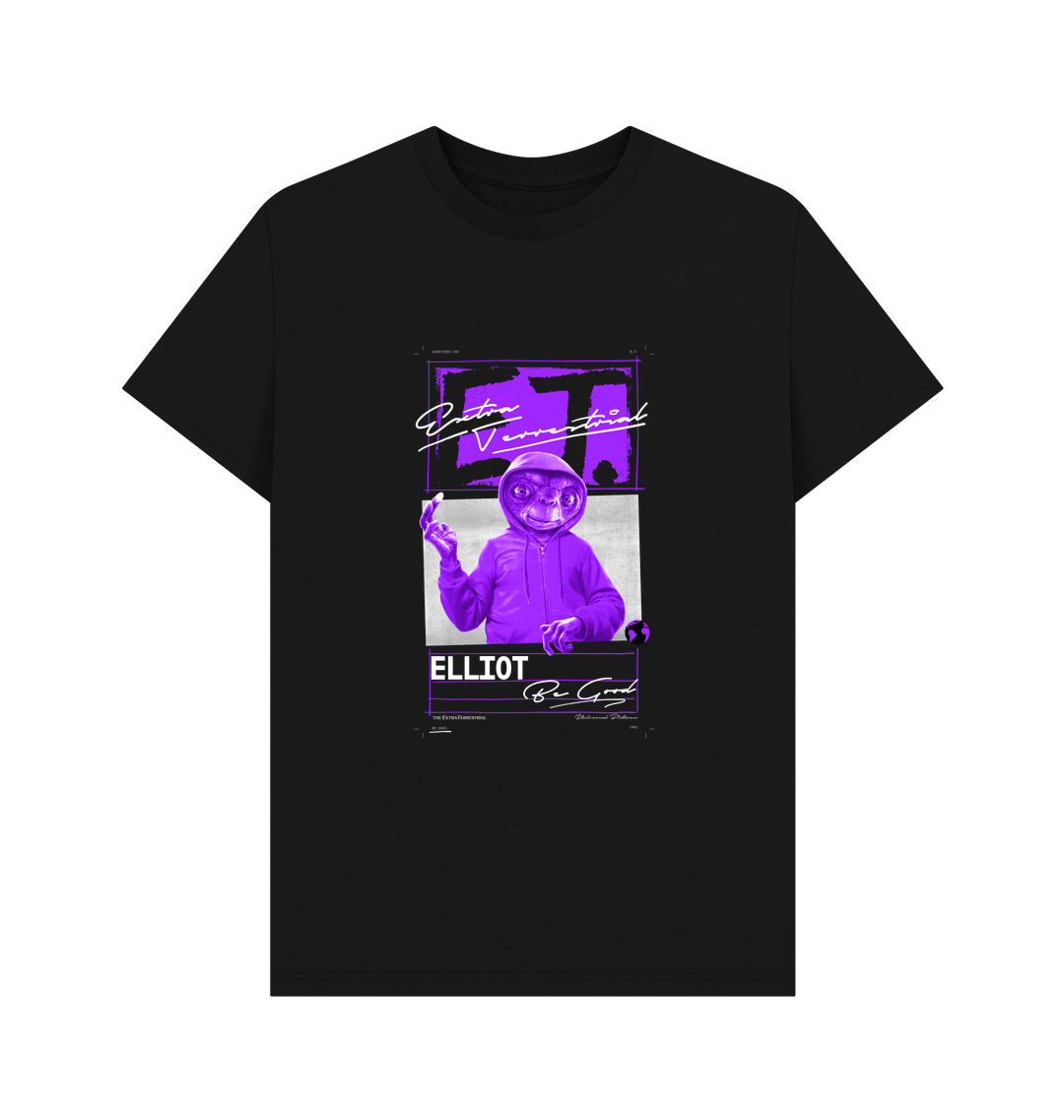 Black Printed T-shirt