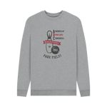 Light Heather Printed Sweater Front