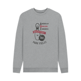 Light Heather Printed Sweater Front