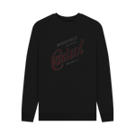 Black Printed Sweater