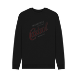 Black Printed Sweater