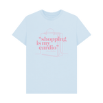 Sky Blue Printed T-shirt Front