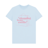 Sky Blue Printed T-shirt Front