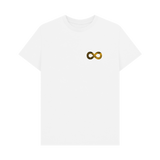 White Printed T-shirt Front