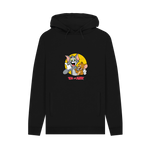 Black Printed Hoody