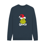 Navy Blue Printed Sweater