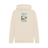 Oat Printed Hoody Front