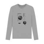 Athletic Grey Printed Long Sleeve T Shirt