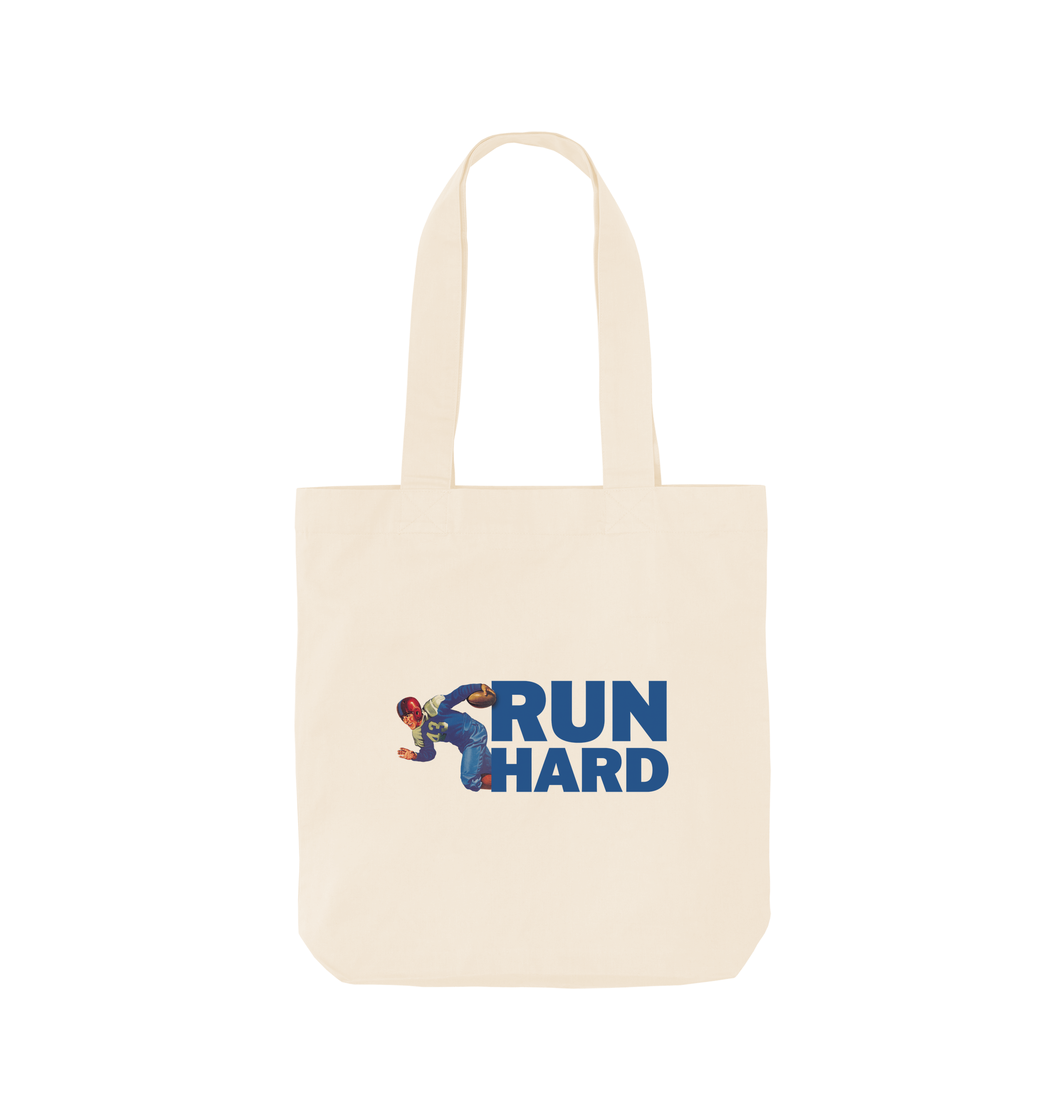 Natural Printed Bag Front