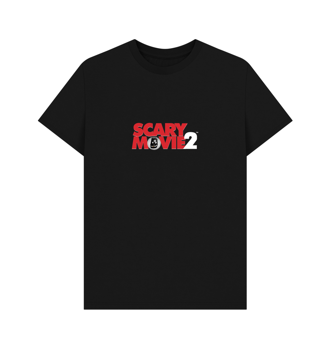 Black Printed T-shirt Front