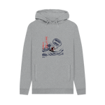 Light Heather Printed Hoody Front