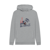 Light Heather Printed Hoody Front