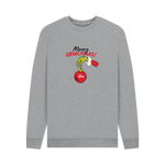 Light Heather Printed Sweater Front