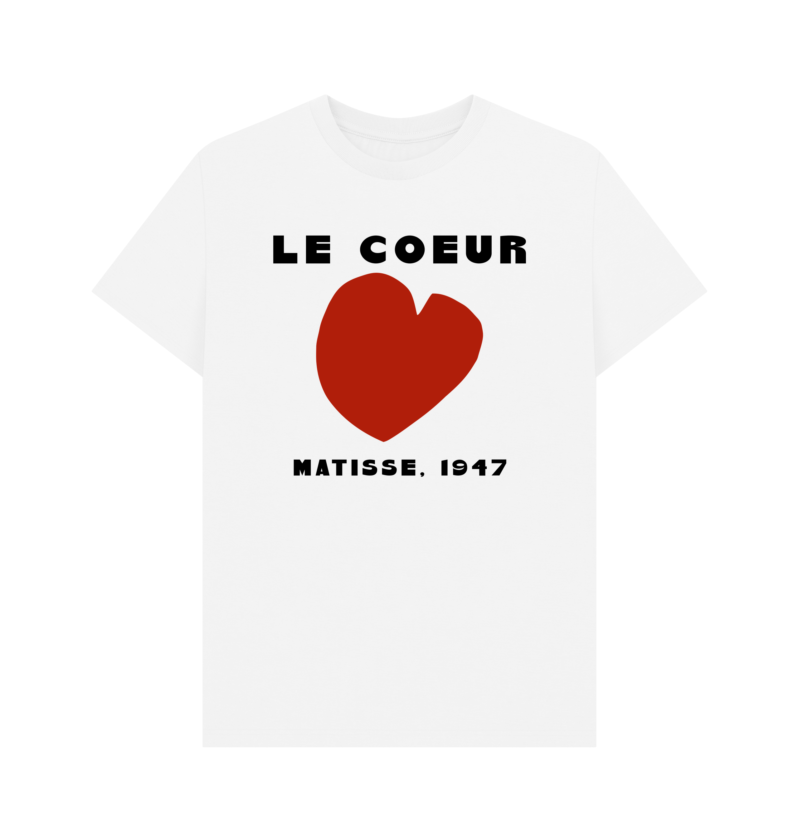 White Printed T-shirt Front