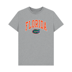 Athletic Grey Printed T-shirt Front