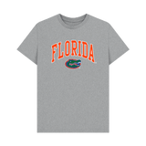 Athletic Grey Printed T-shirt Front