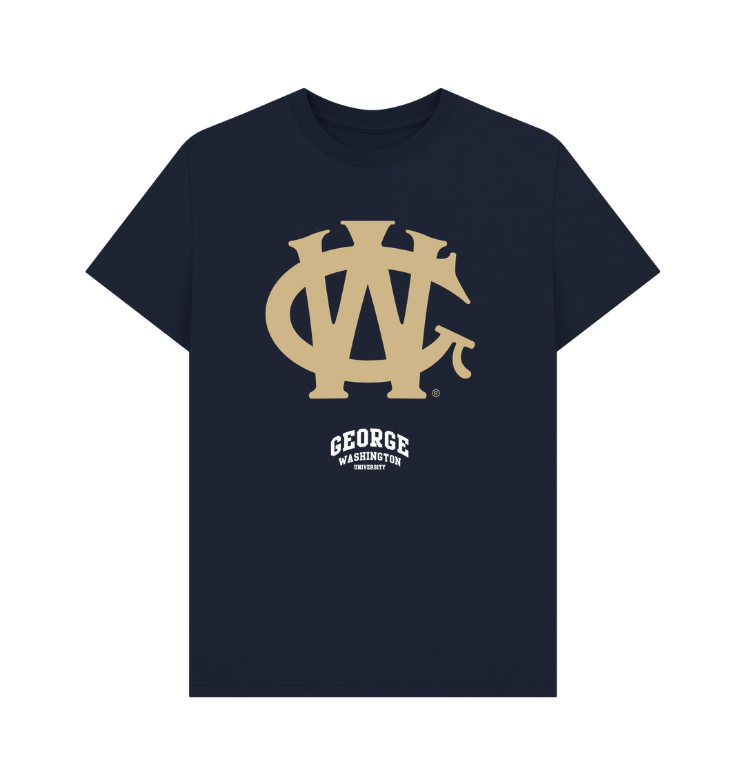 Navy Blue Printed T-shirt
