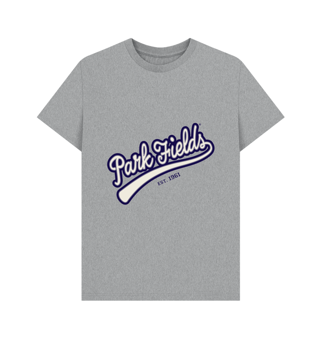 Athletic Grey Printed T-shirt