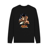 Black Printed Sweater