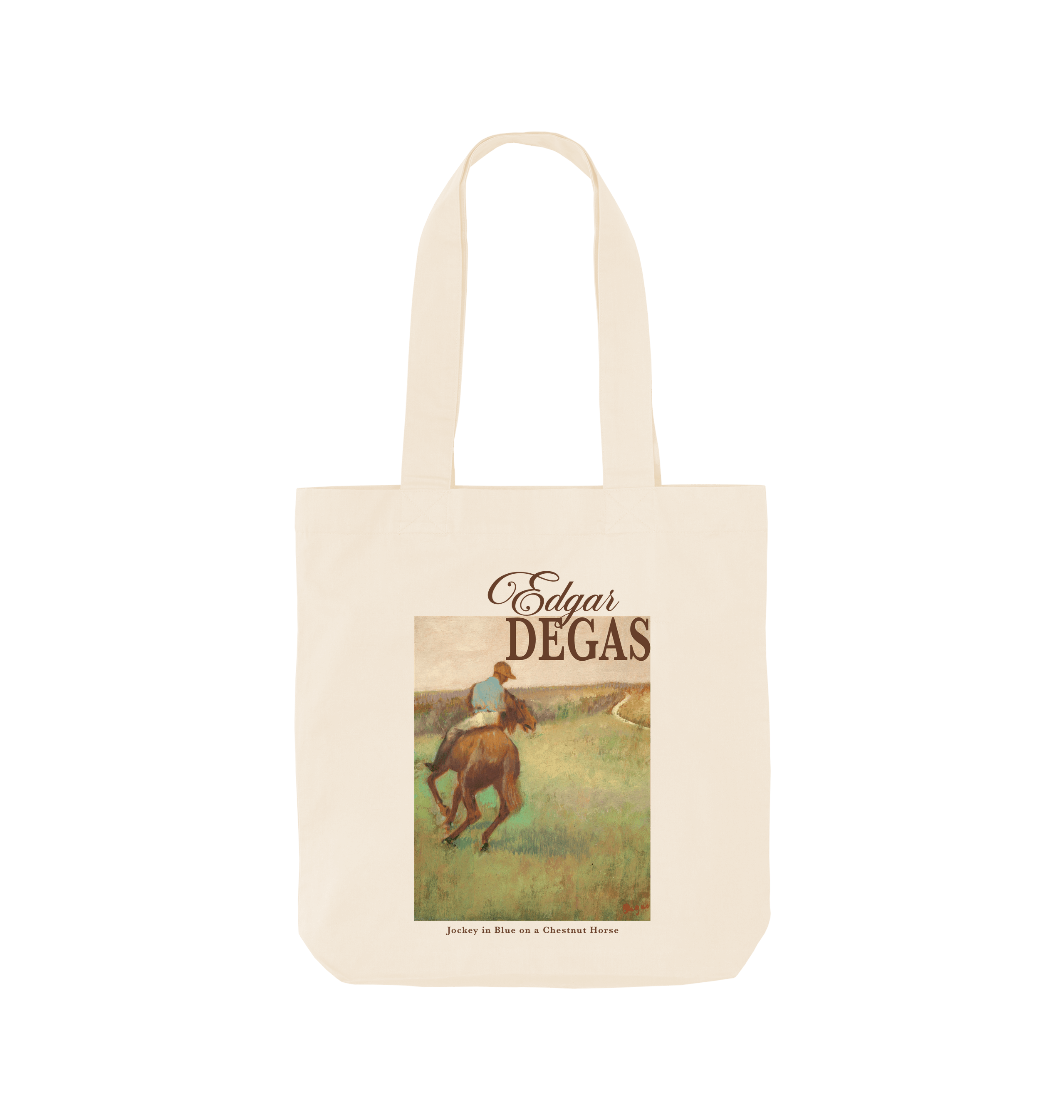 Natural Printed Bag Front