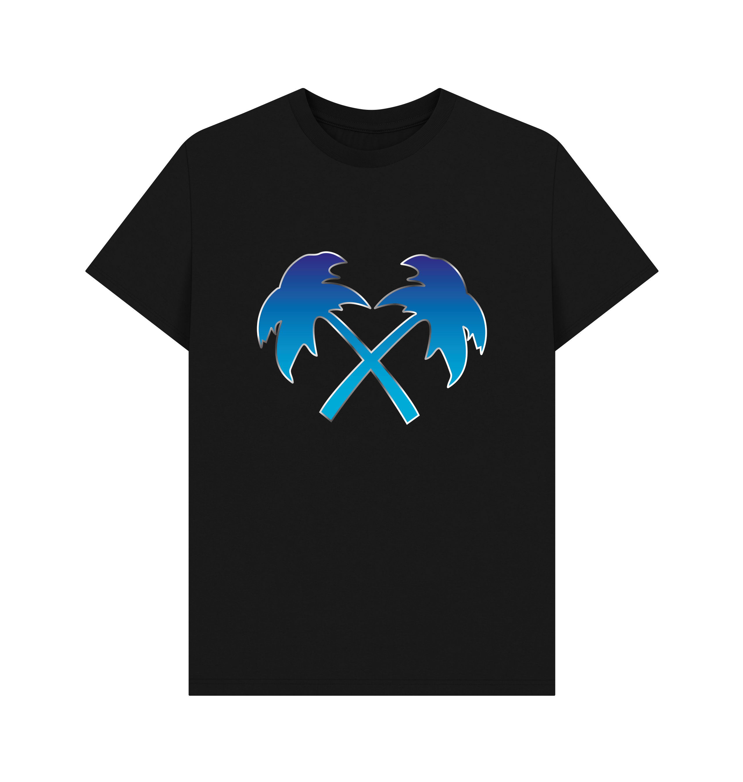 Black Printed T-shirt