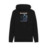Black Printed Hoody Front