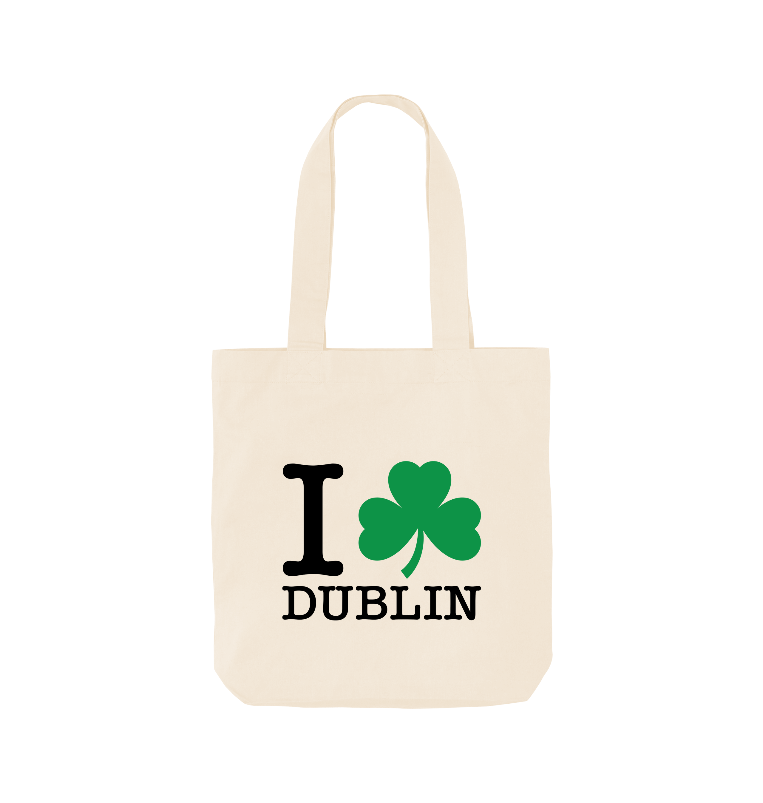 Natural Printed Bag