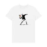 White Printed T-shirt Front