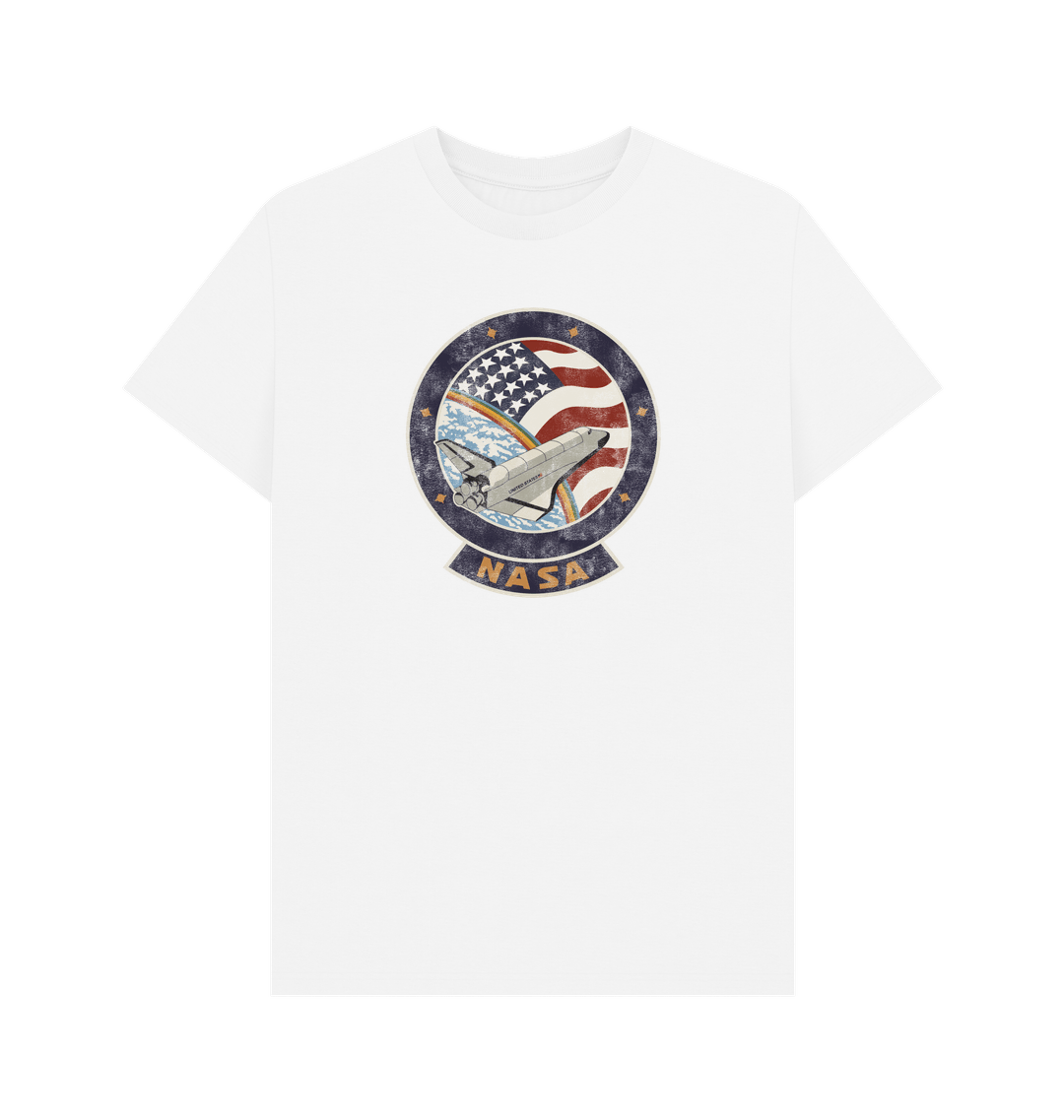 White Printed T-shirt Front