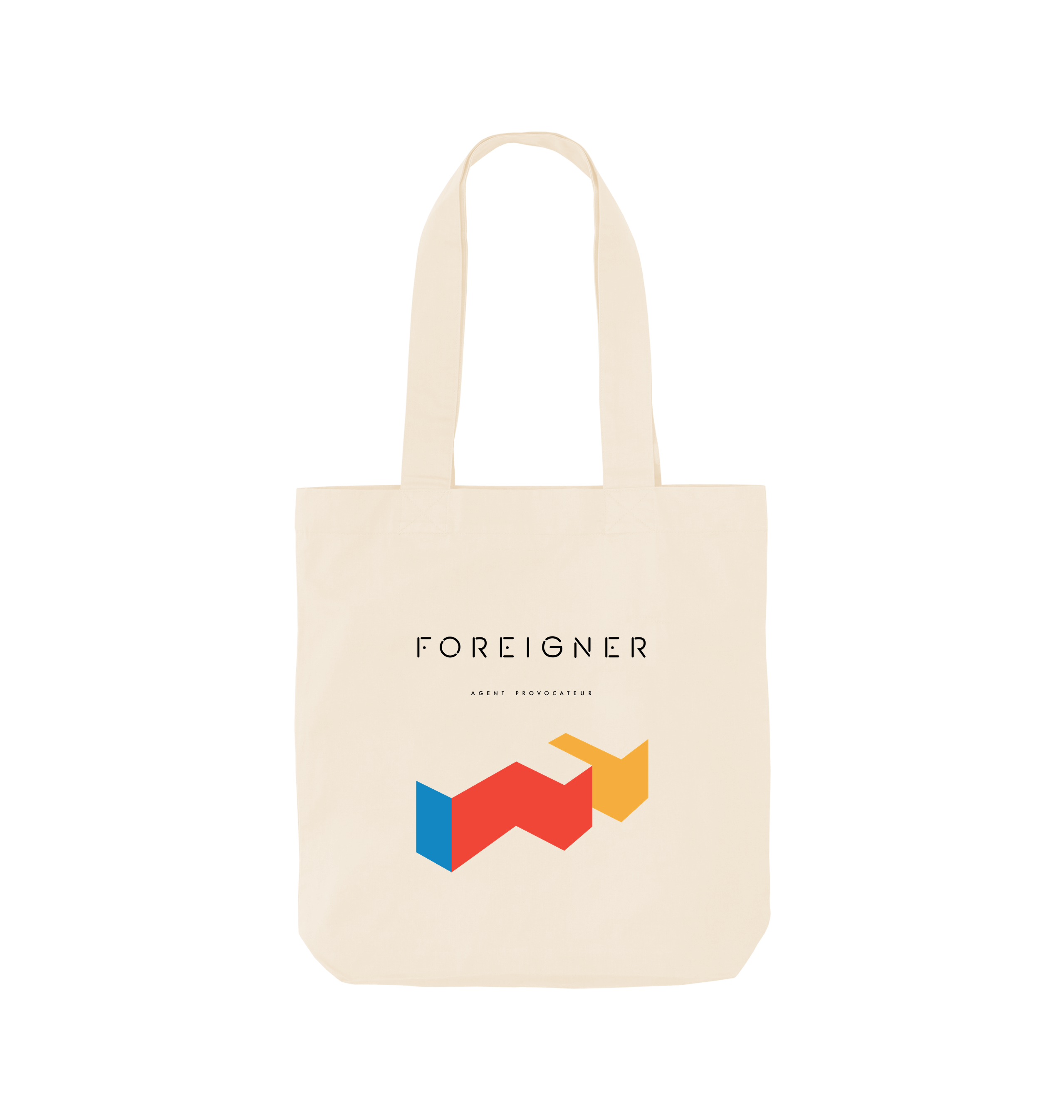 Natural Printed Bag