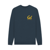Navy Blue Printed Sweater