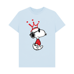 Sky Blue Printed T-shirt Front