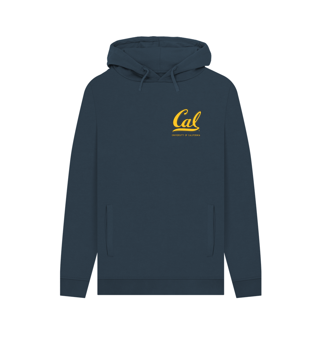 Navy Printed Hoody Front