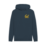 Navy Printed Hoody Front