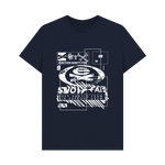 Navy Blue Printed T-shirt