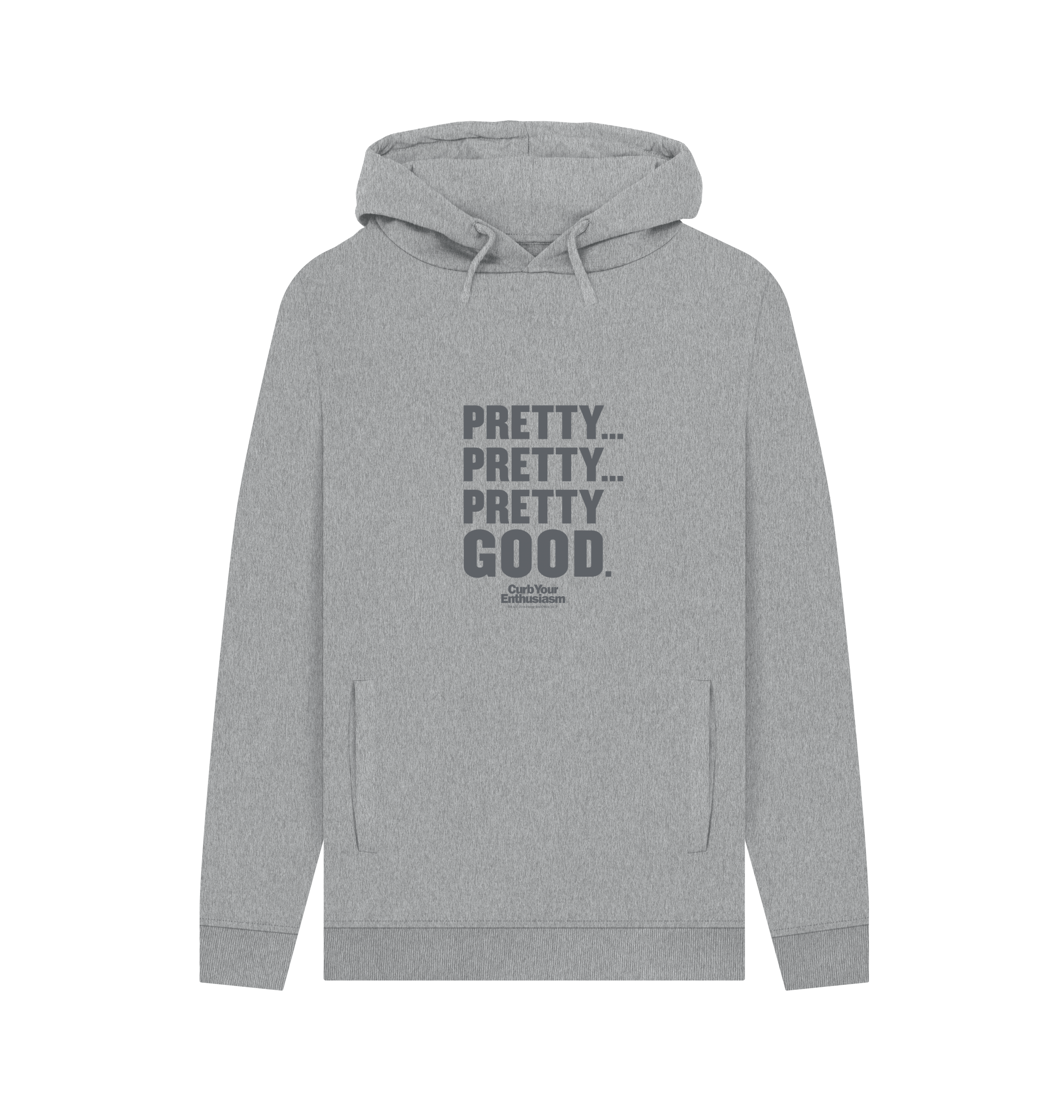 Light Heather Printed Hoody
