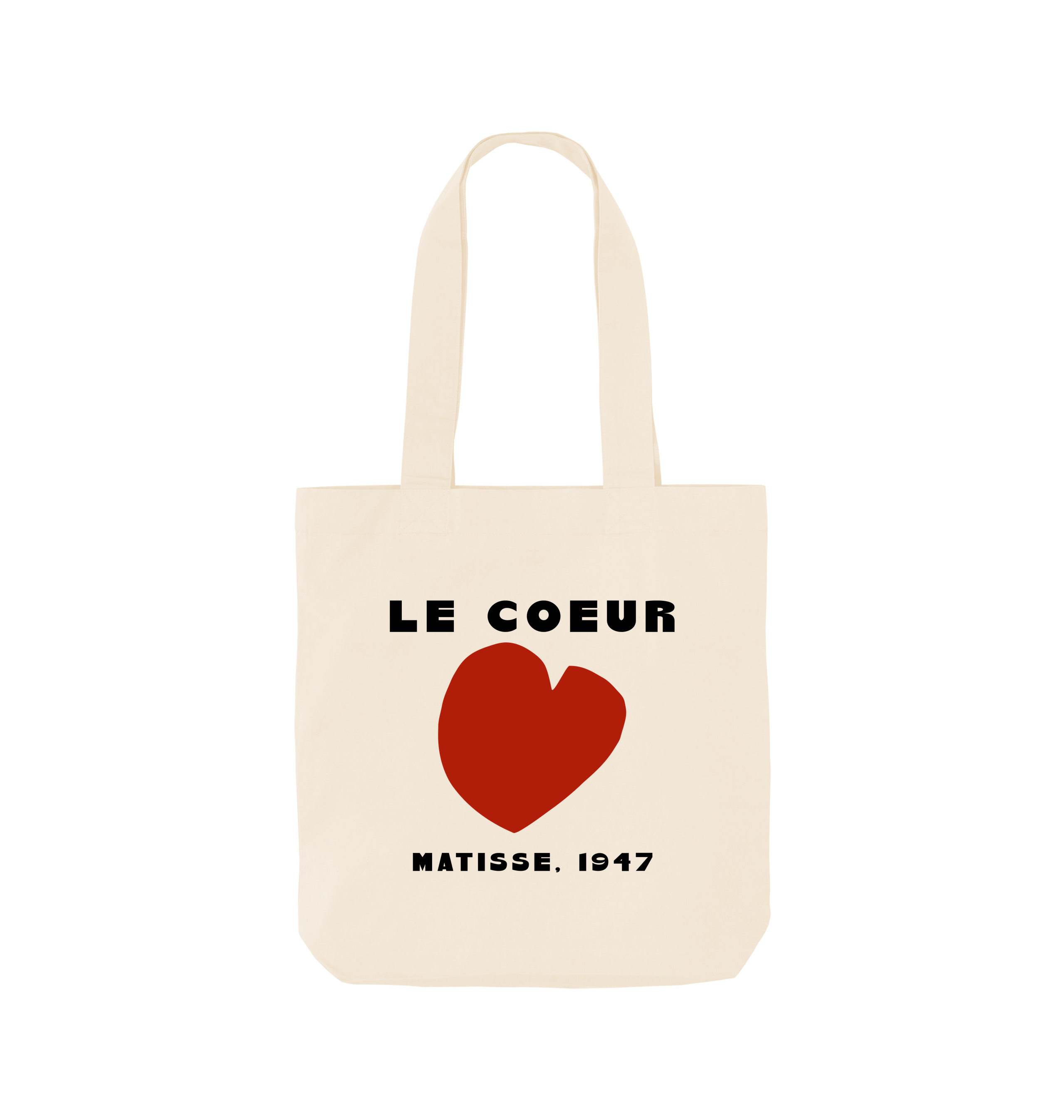 Natural Printed Bag Front