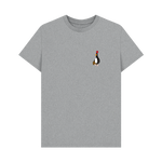 Athletic Grey Printed T-shirt Front