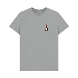 Athletic Grey Printed T-shirt Front
