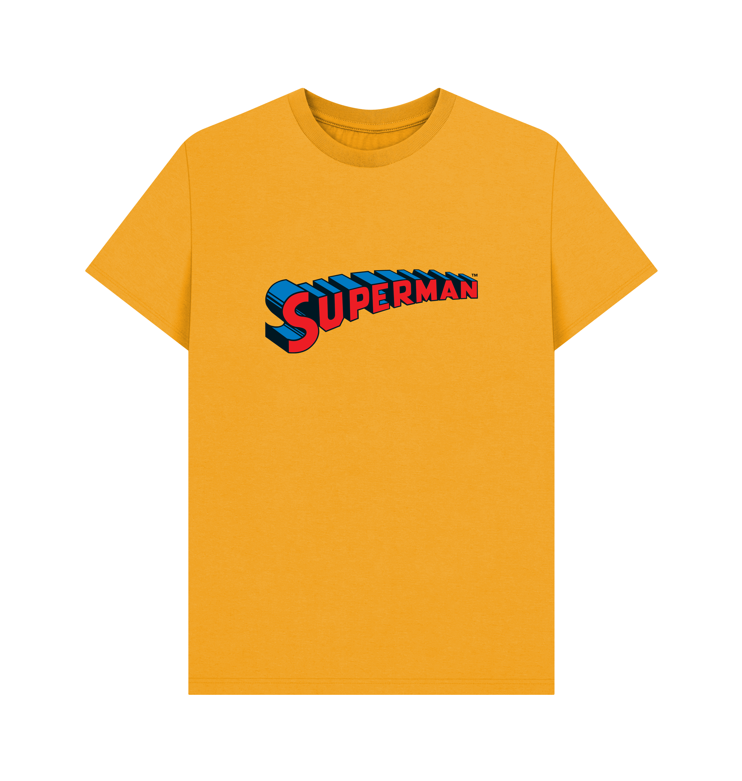 Mustard Printed T-shirt Front