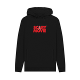 Black Printed Hoody Front
