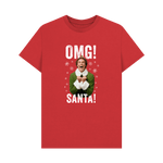Red Printed T-shirt Front