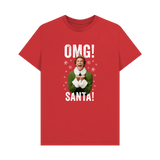 Red Printed T-shirt Front