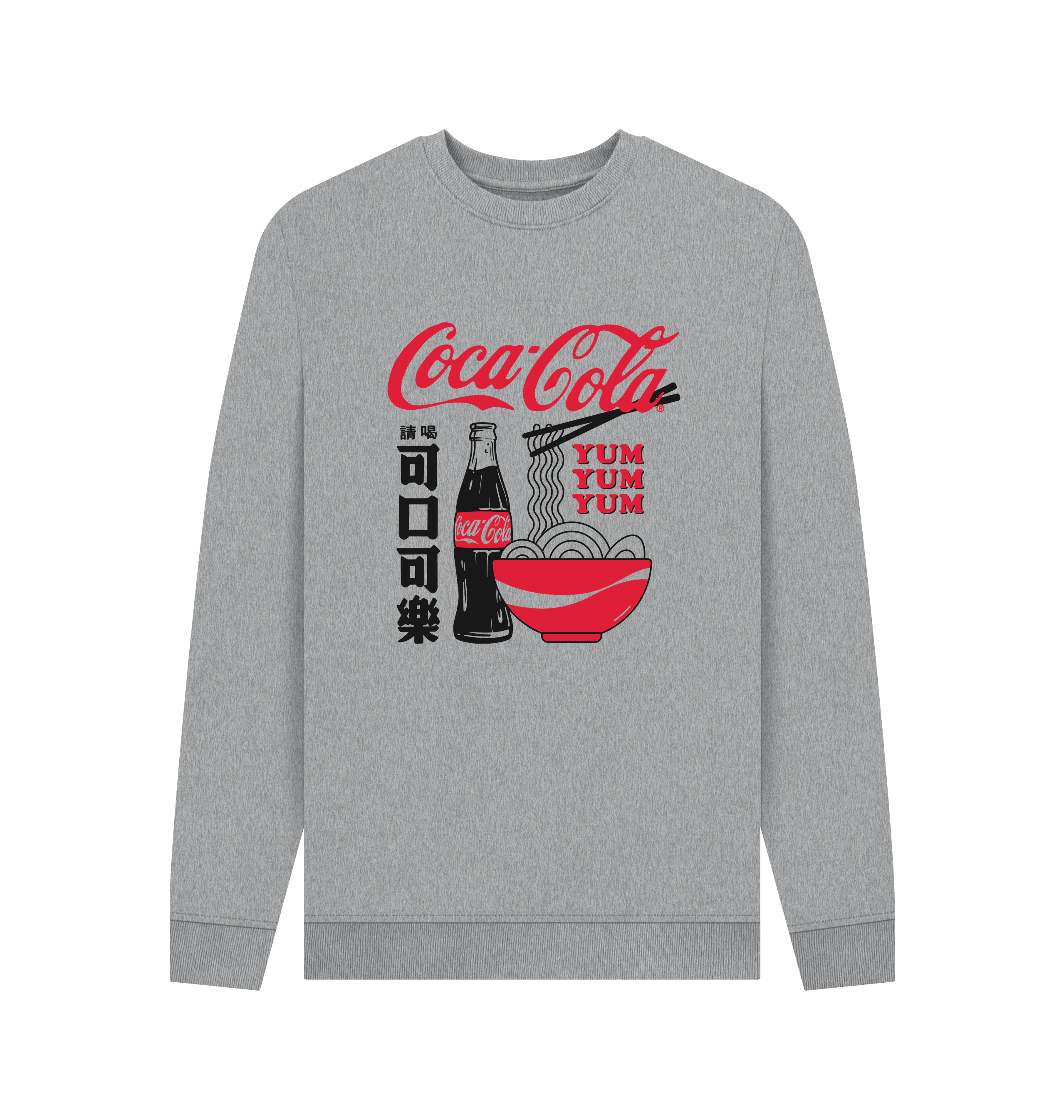 Light Heather Printed Sweater