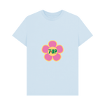 Sky Blue Printed T-shirt
