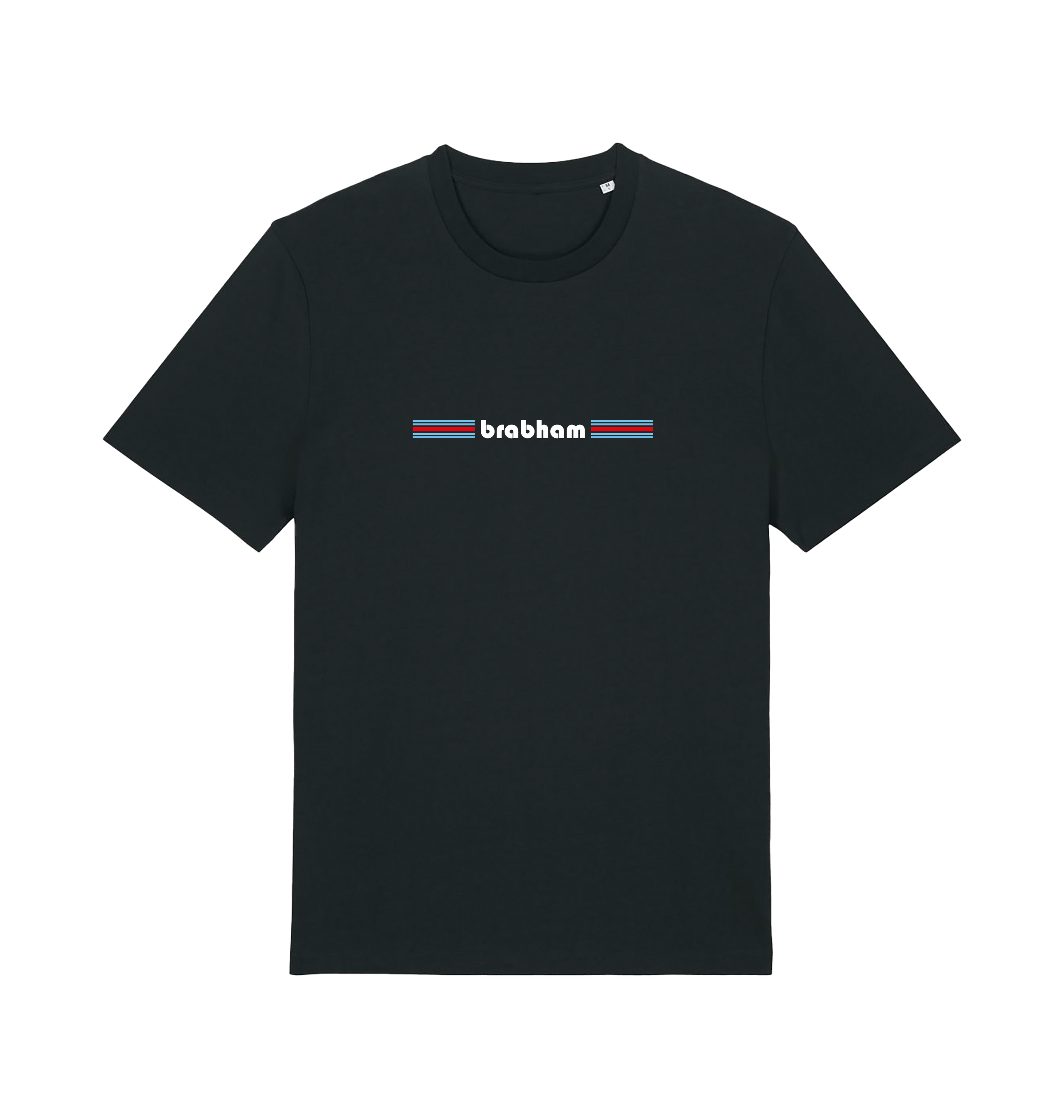 Black Printed T-shirt Front