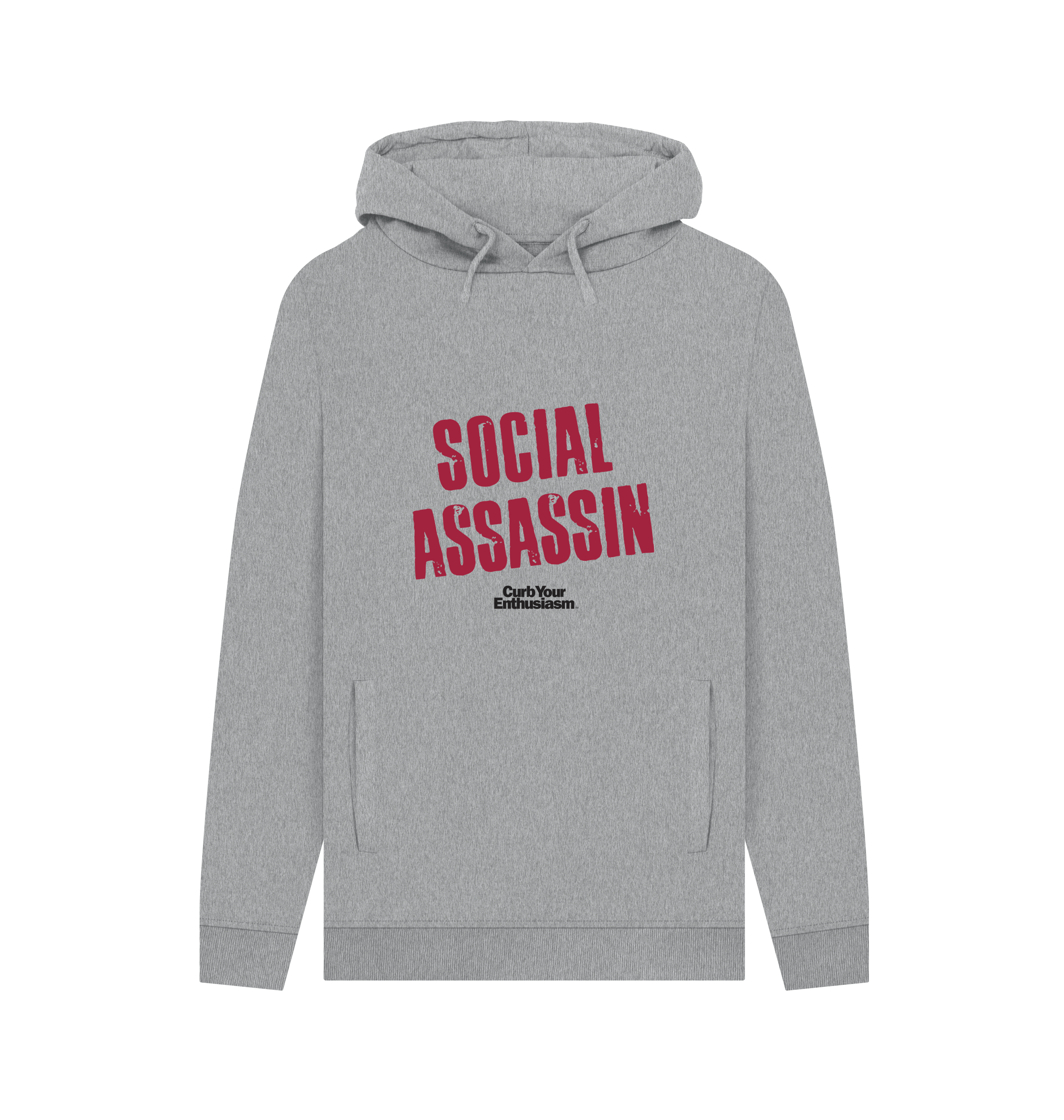 Light Heather Printed Hoody