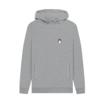 Light Heather Printed Hoody Front