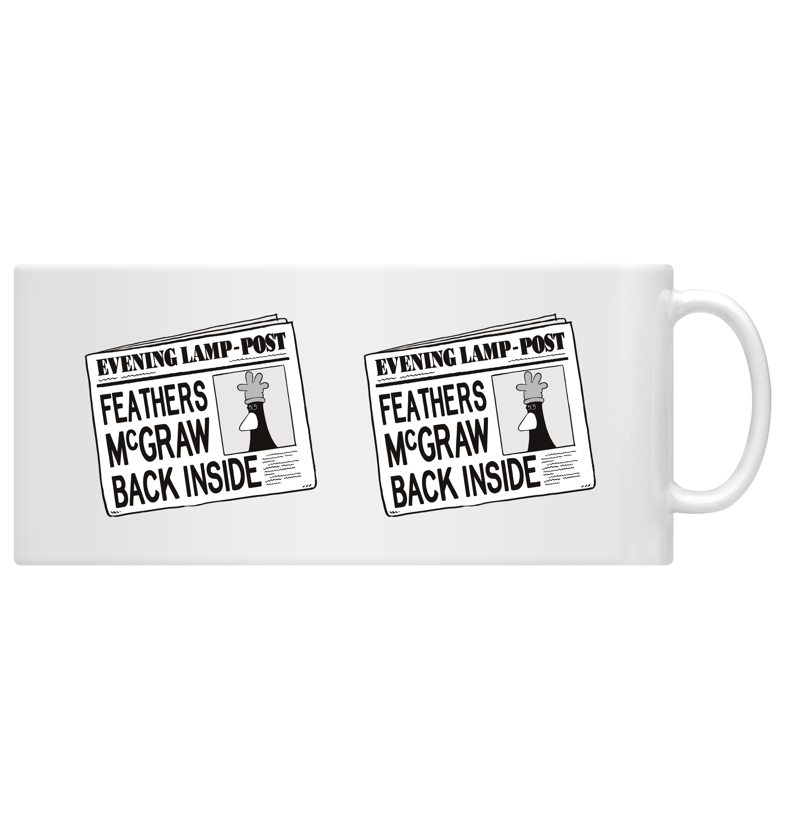 White Mug Front
