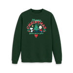 Evergreen Printed Sweater Front